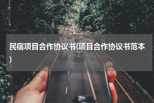 民宿项目合作协议书(项目合作协议书范本)
