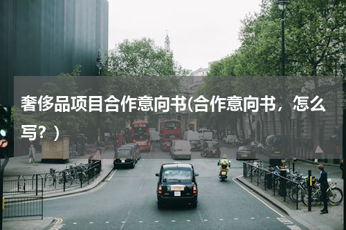 奢侈品项目合作意向书(合作意向书，怎么写？)