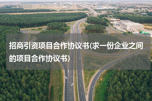 招商引资项目合作协议书(求一份企业之间的项目合作协议书)