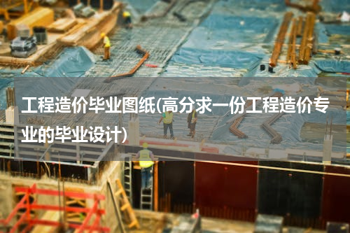 工程造价毕业图纸(高分求一份工程造价专业的毕业设计)