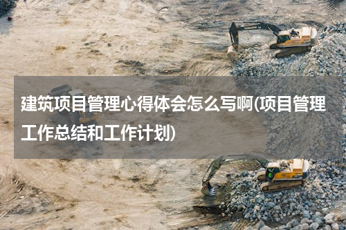 建筑项目管理心得体会怎么写啊(项目管理工作总结和工作计划)